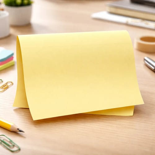 Papel Color Set A2 Cartolina Dupla-Face Amarelo Pastel 20 Folhas 48x66 cm Romitec - Imagem 3