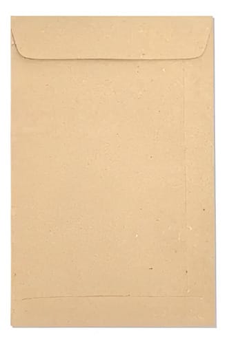 Envelope Saco 75 g/m² Kn23 Kraft 16x23 cm Natural 100 Unidades Romitec