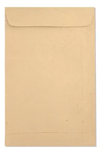 Envelope Saco 75 g/m² Kn34 Kraft 24x34 cm Natural 250 Unidades Romitec