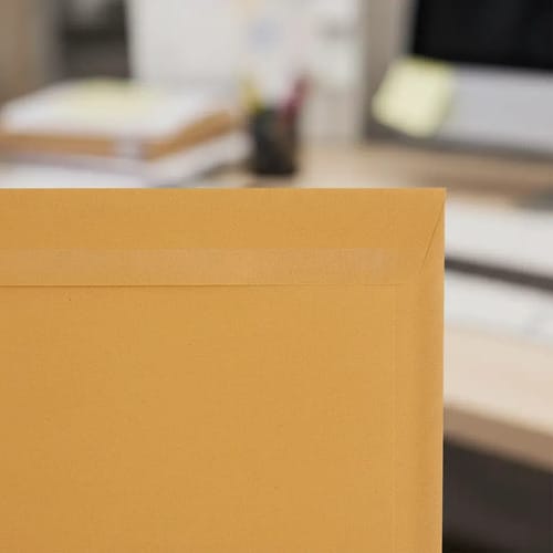 Envelope Saco 75 g/m² Ko32 Ouro 23x32 cm 100 Unidades Romitec - Imagem 5