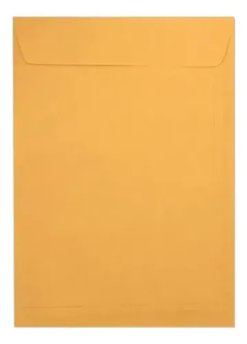 Envelope Saco 75 g/m² Ko32 Kraft 23x32 cm 100 Unidades Romitec