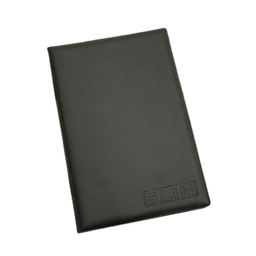Pasta Executiva A5 PVC Soldado 17x25,5 cm com 20 Blocos Preto PlastPark