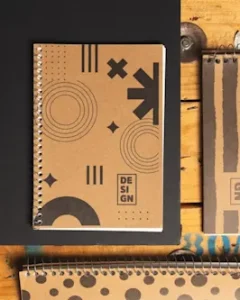 Caderno Capa Kraft Natural